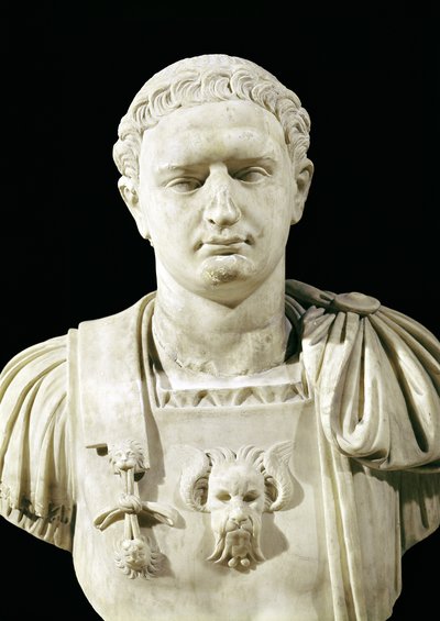 Büste des Kaisers Domitian (51-96 n. Chr.) von Roman